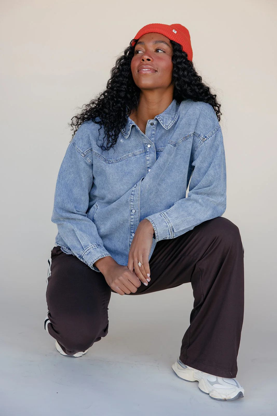 Sunfade Denim Button Up - Image 8