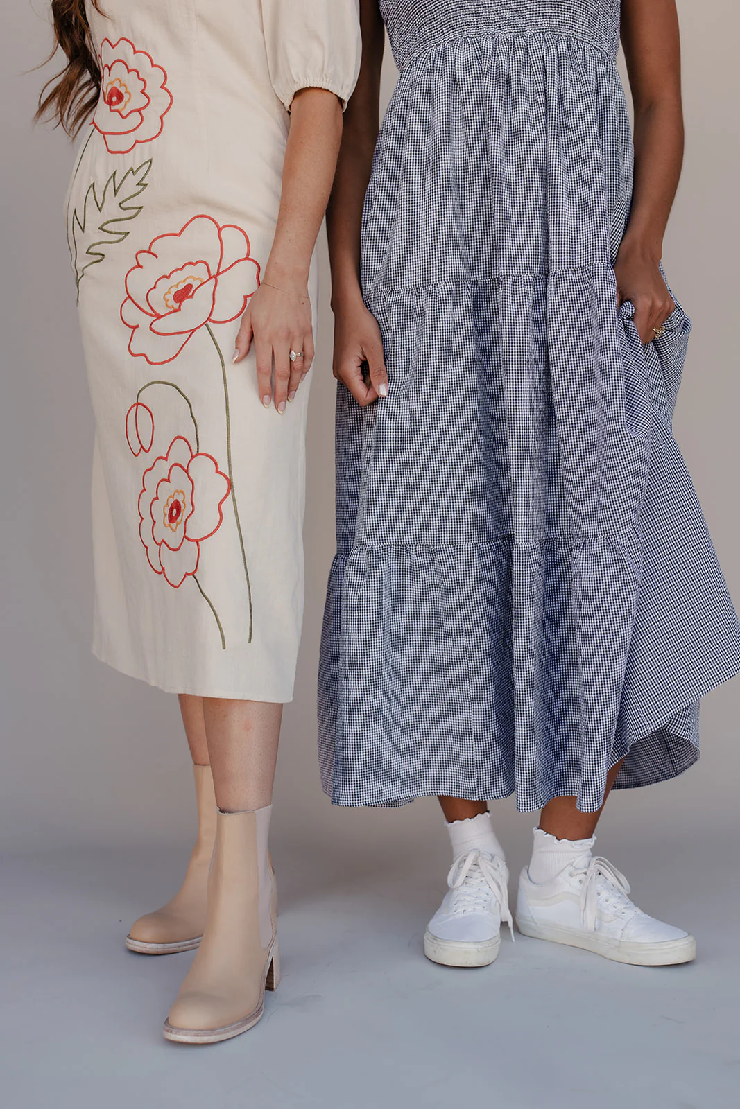 Sutton Gingham Maxi Dress - Image 3