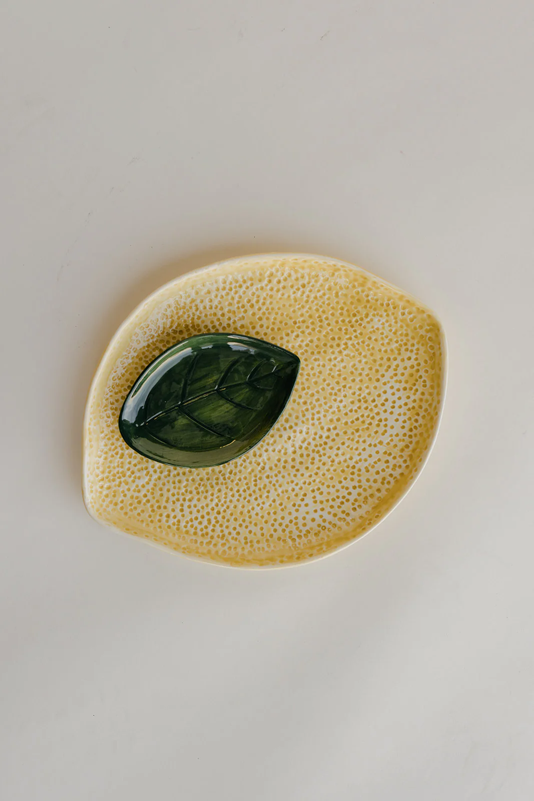 Sweet and Sour Lemon Shaped Platter - Image 2