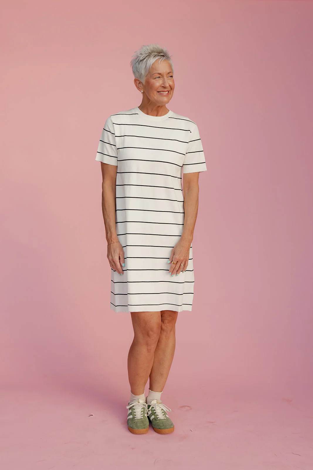 Sweet Escape Striped Dress - Image 3