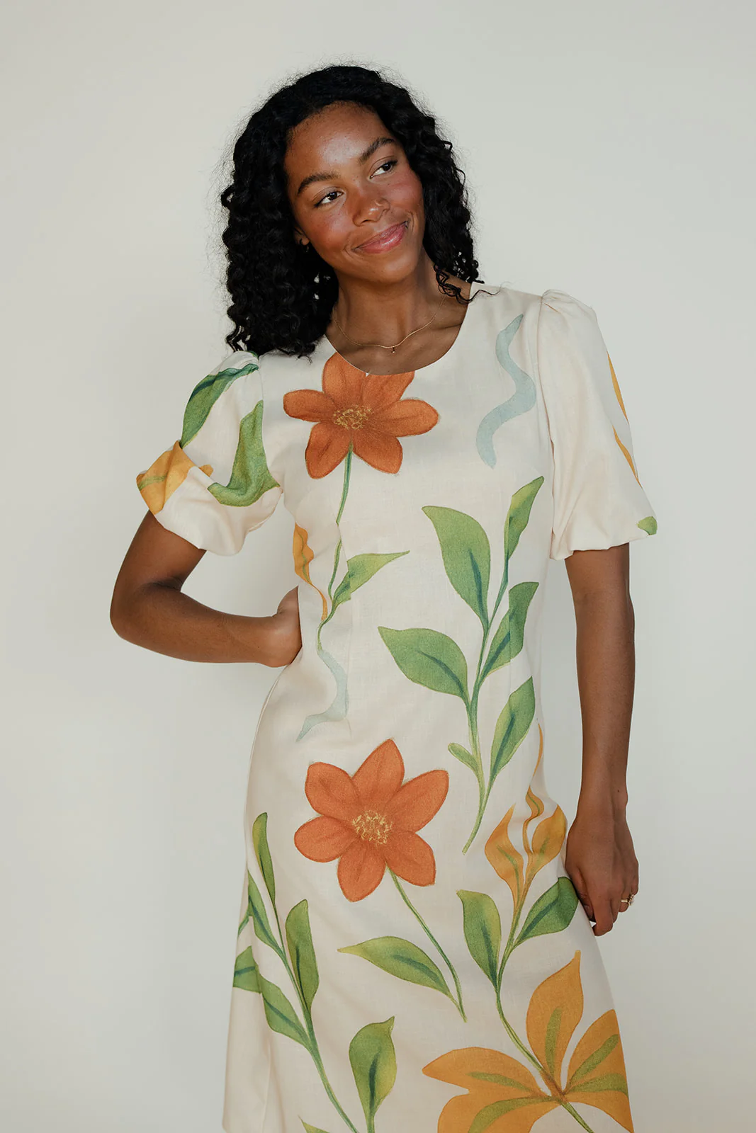 Sweet Something Floral Dress - Image 2