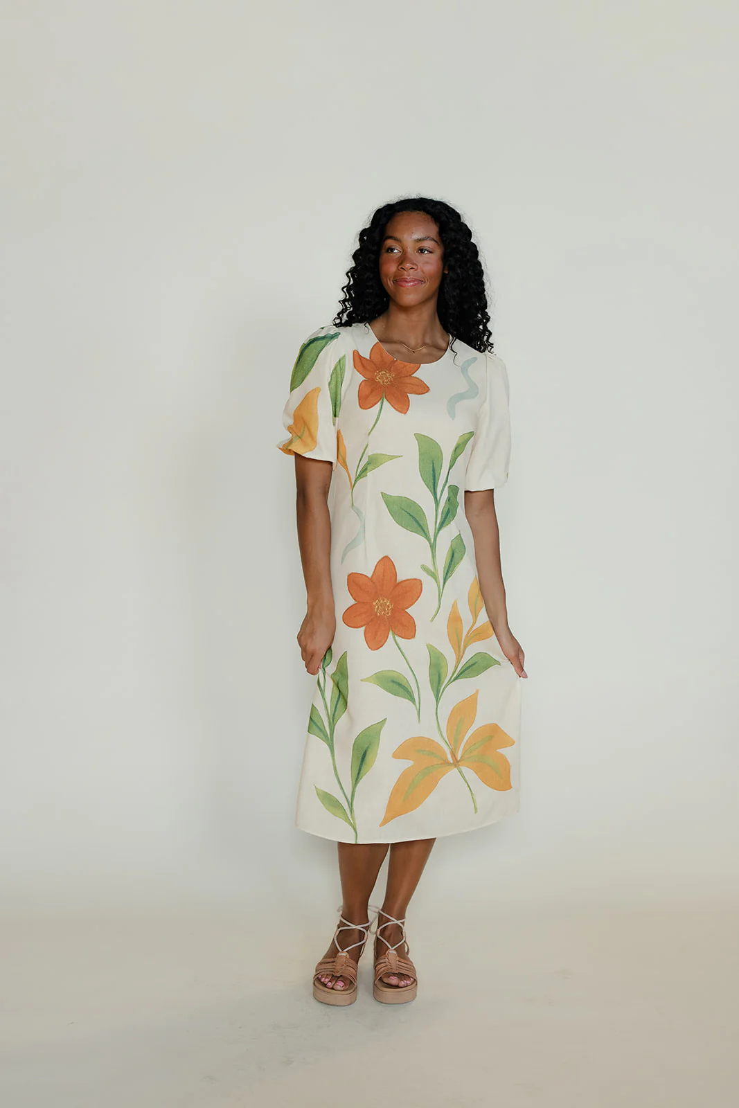 Sweet Something Floral Dress - Image 3