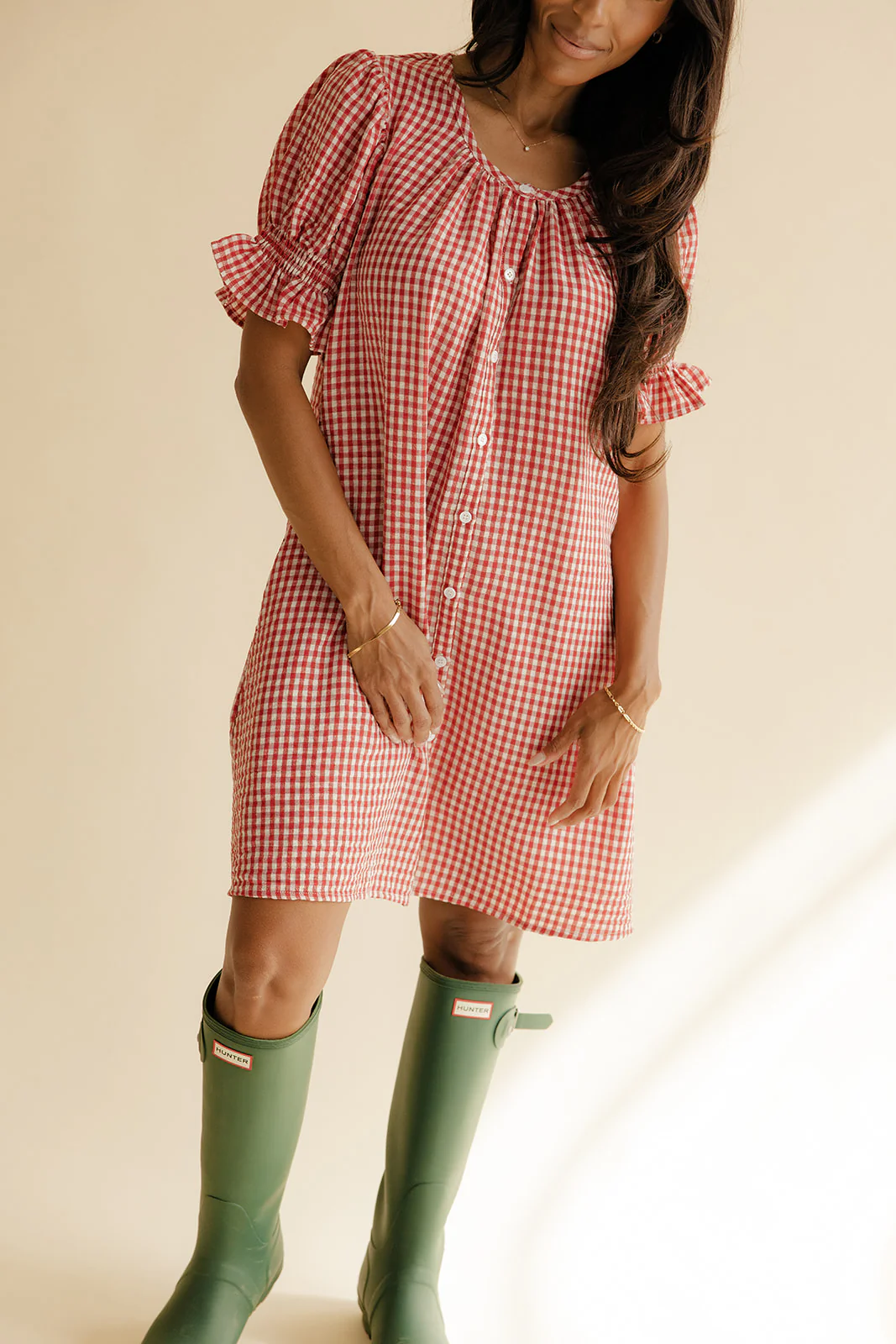 Tennessee Dream Gingham Dress - Image 4