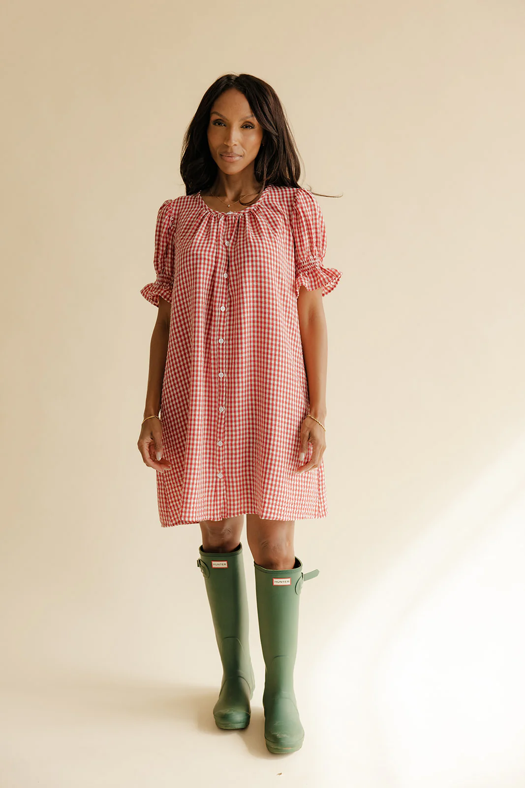 Tennessee Dream Gingham Dress - Image 5