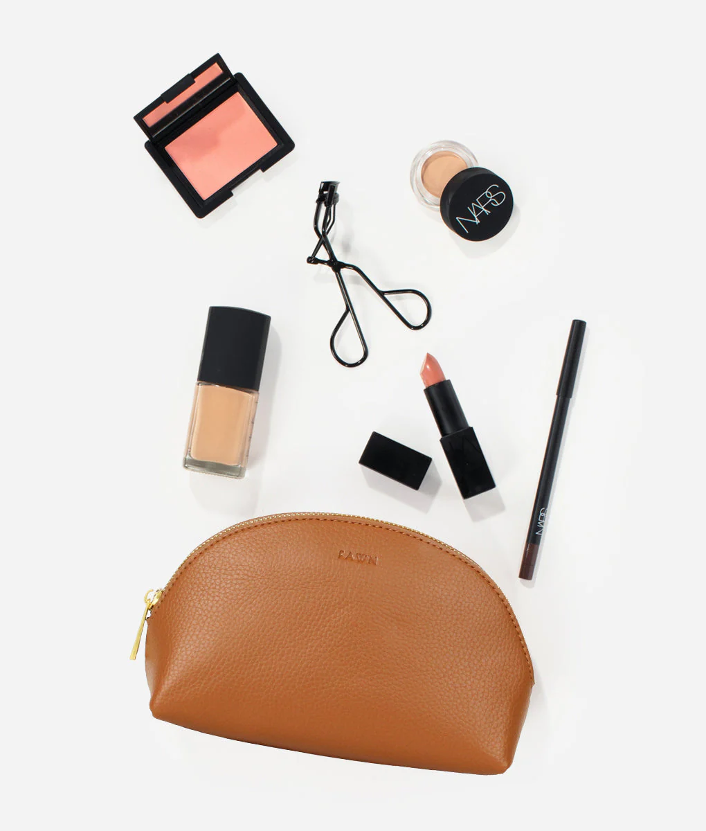 The Cosmetic Bag Small - Brown - Image 3