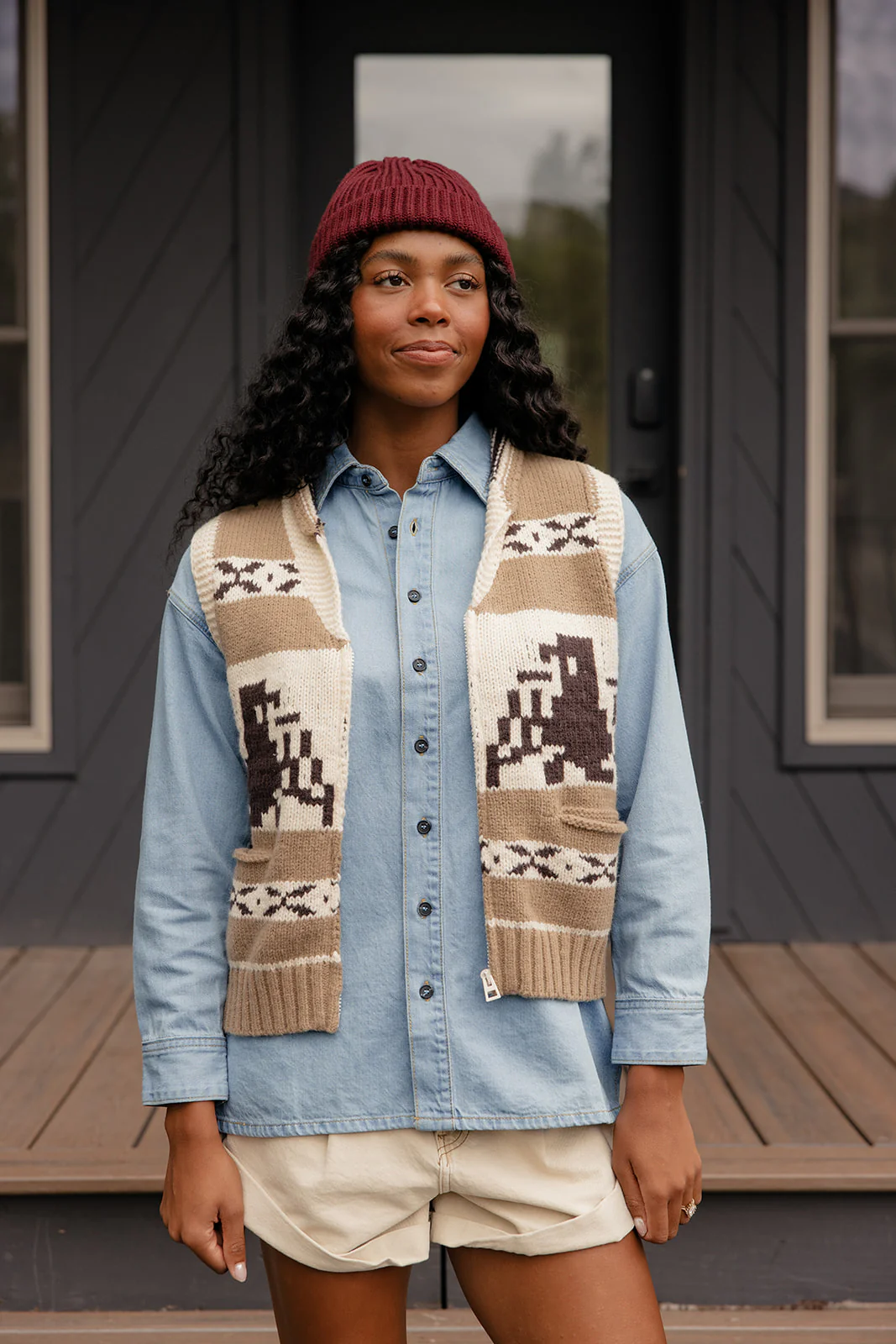 The Flipside Knit Vest - Image 3
