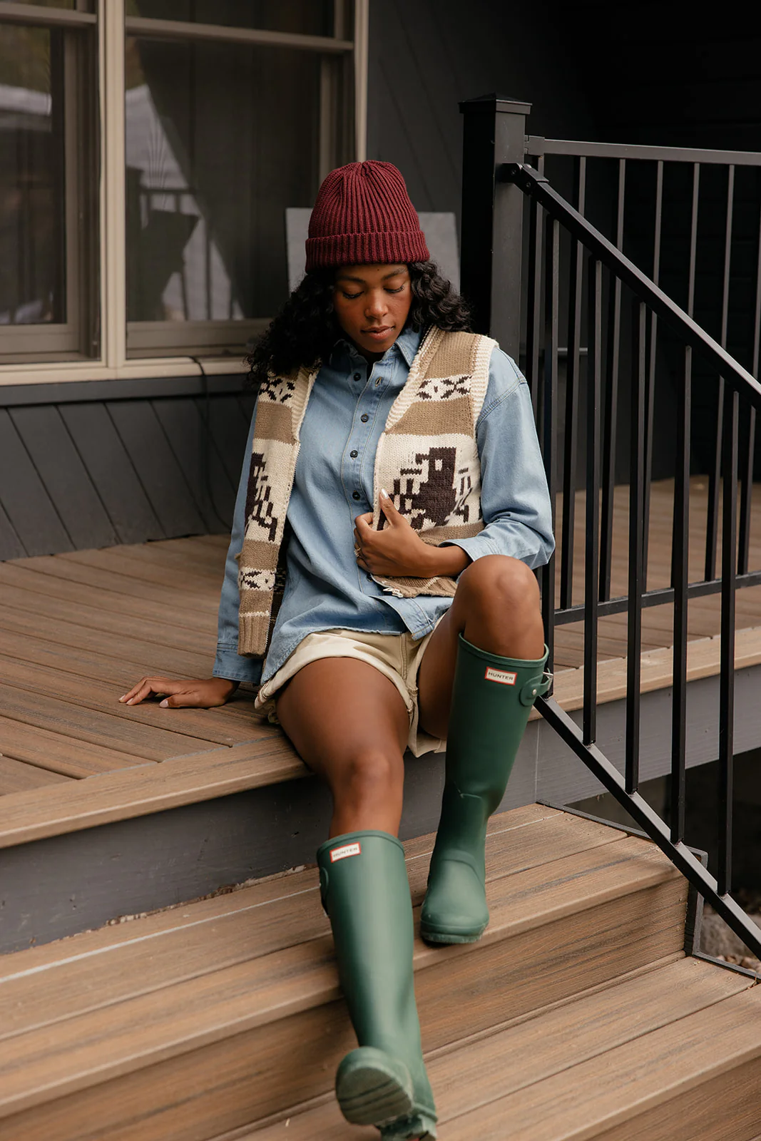The Flipside Knit Vest - Image 6