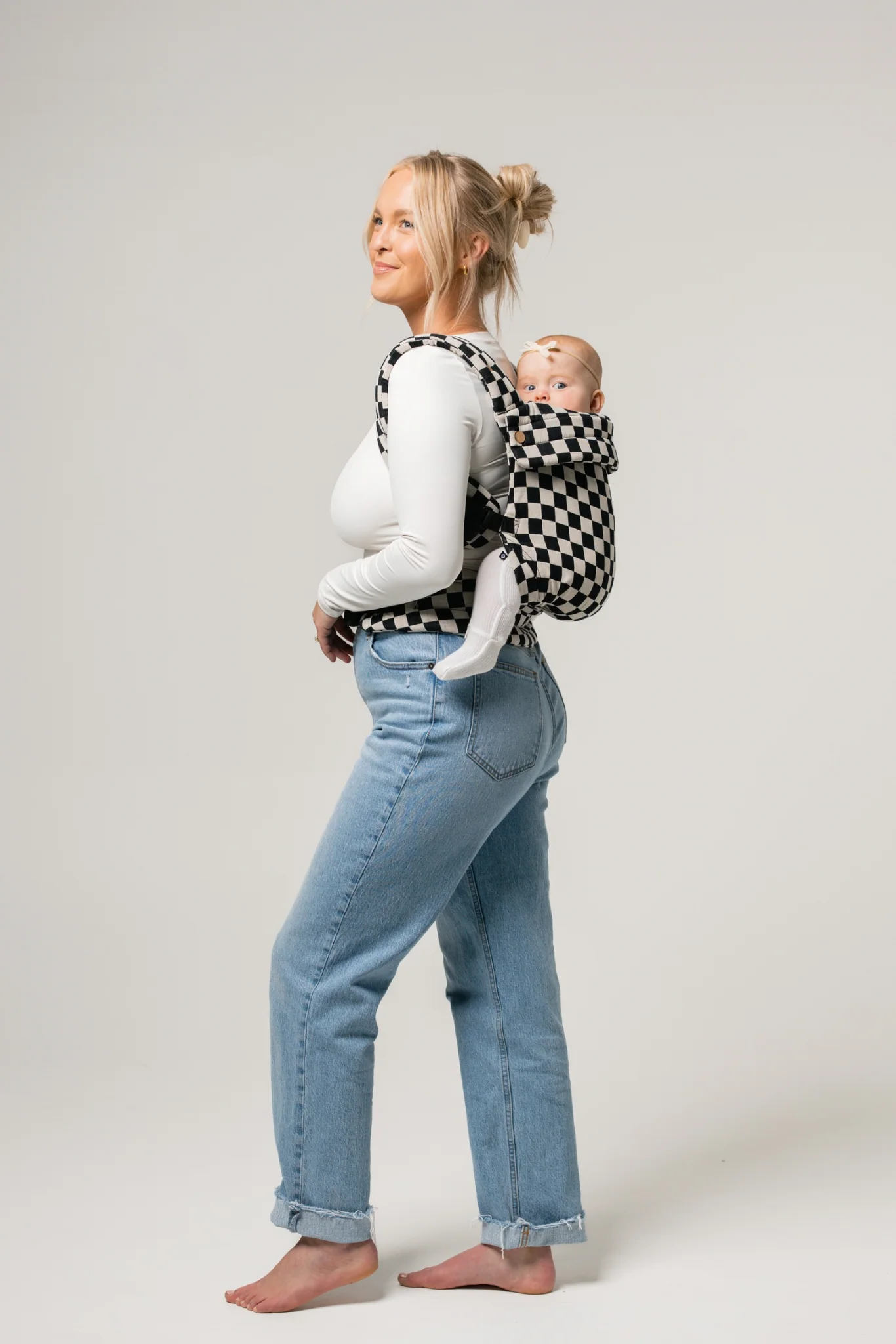 The Monarch Carrier - Ebony Check - Image 6