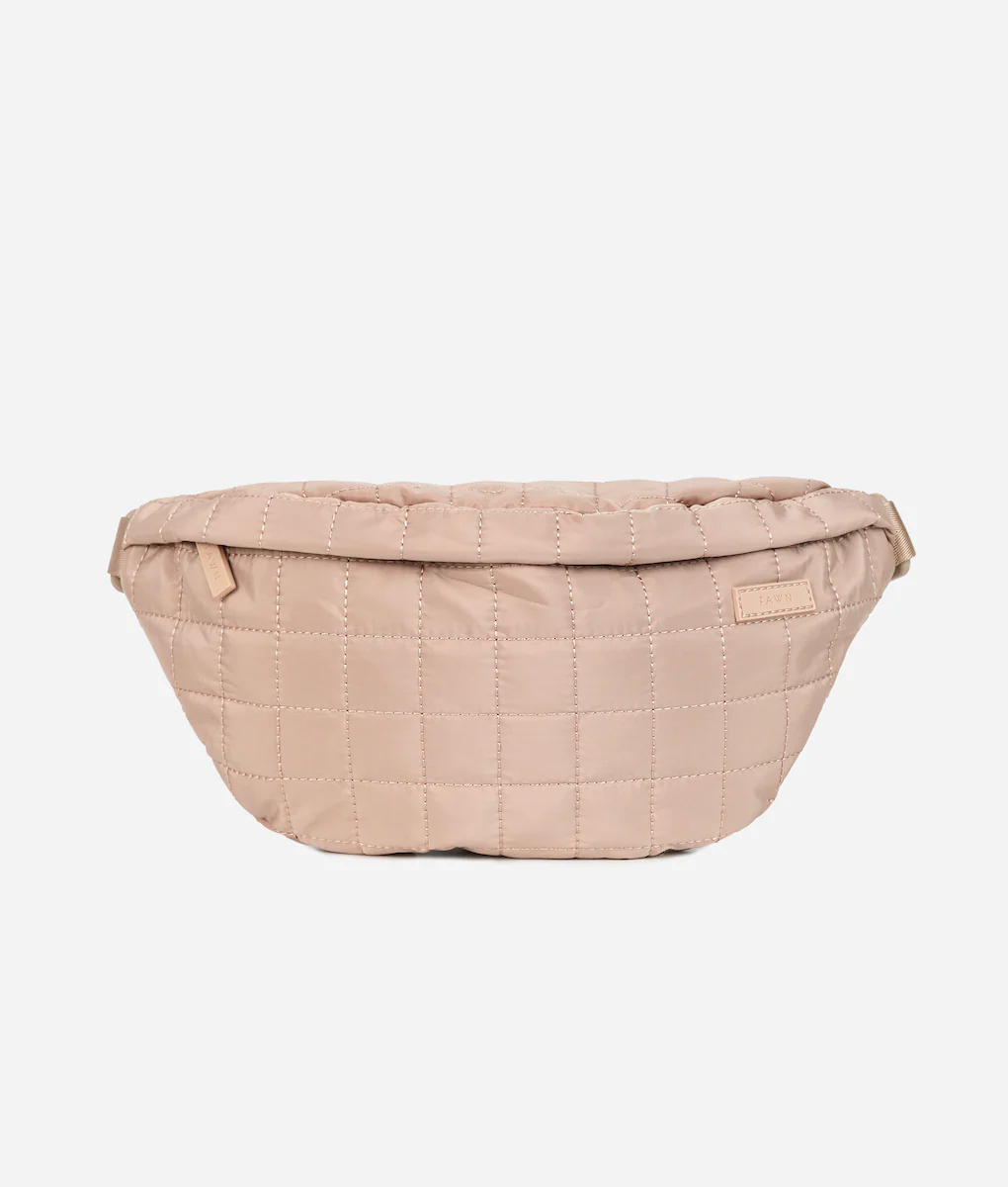 The Quilted Fawny Pack - Beige - Image 3
