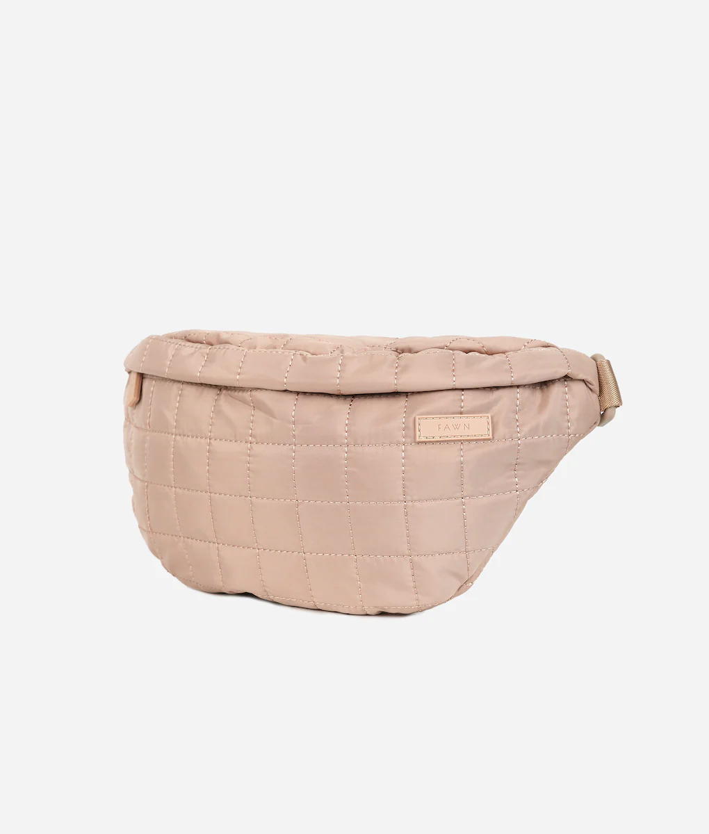 The Quilted Fawny Pack - Beige - Image 4