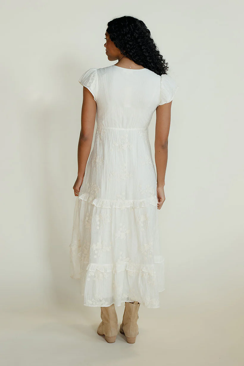 The Serenade Ruffle Dress - Image 10