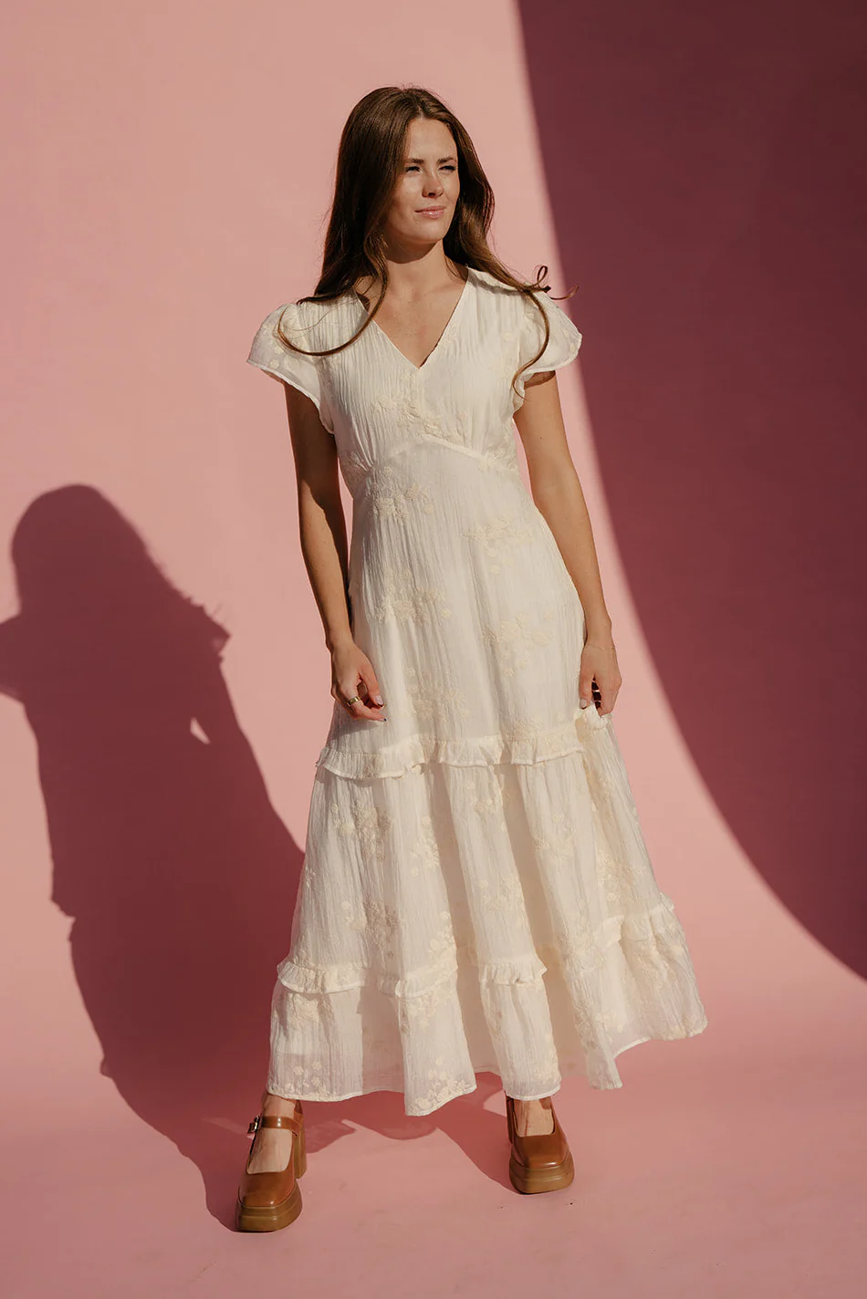 The Serenade Ruffle Dress - Image 5