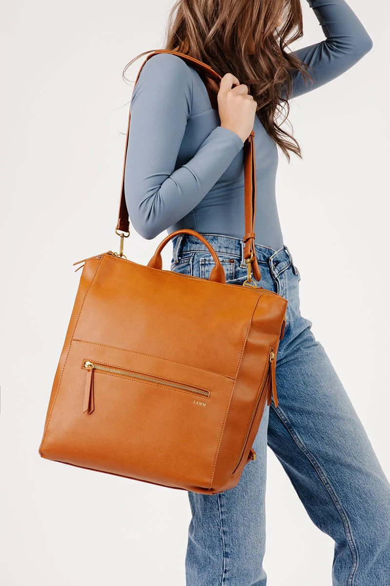 The Square Diaper Bag - Brown - Image 2