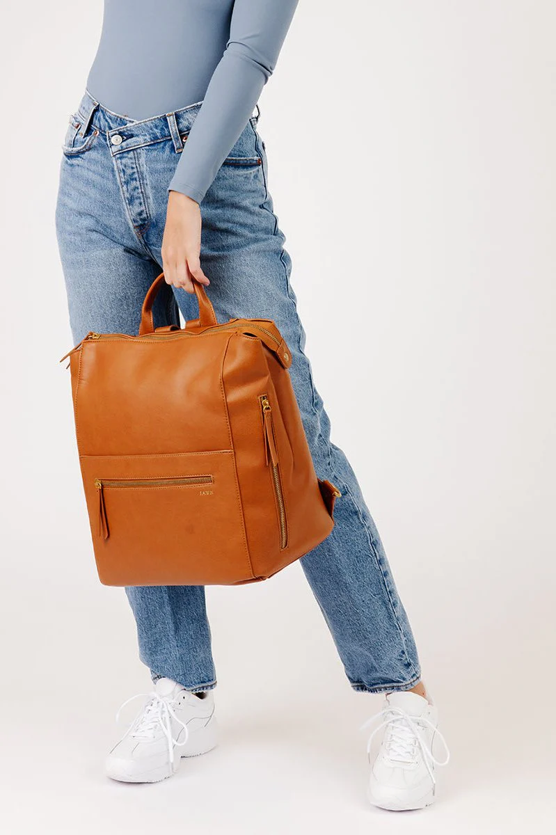 The Square Diaper Bag - Brown - Image 4