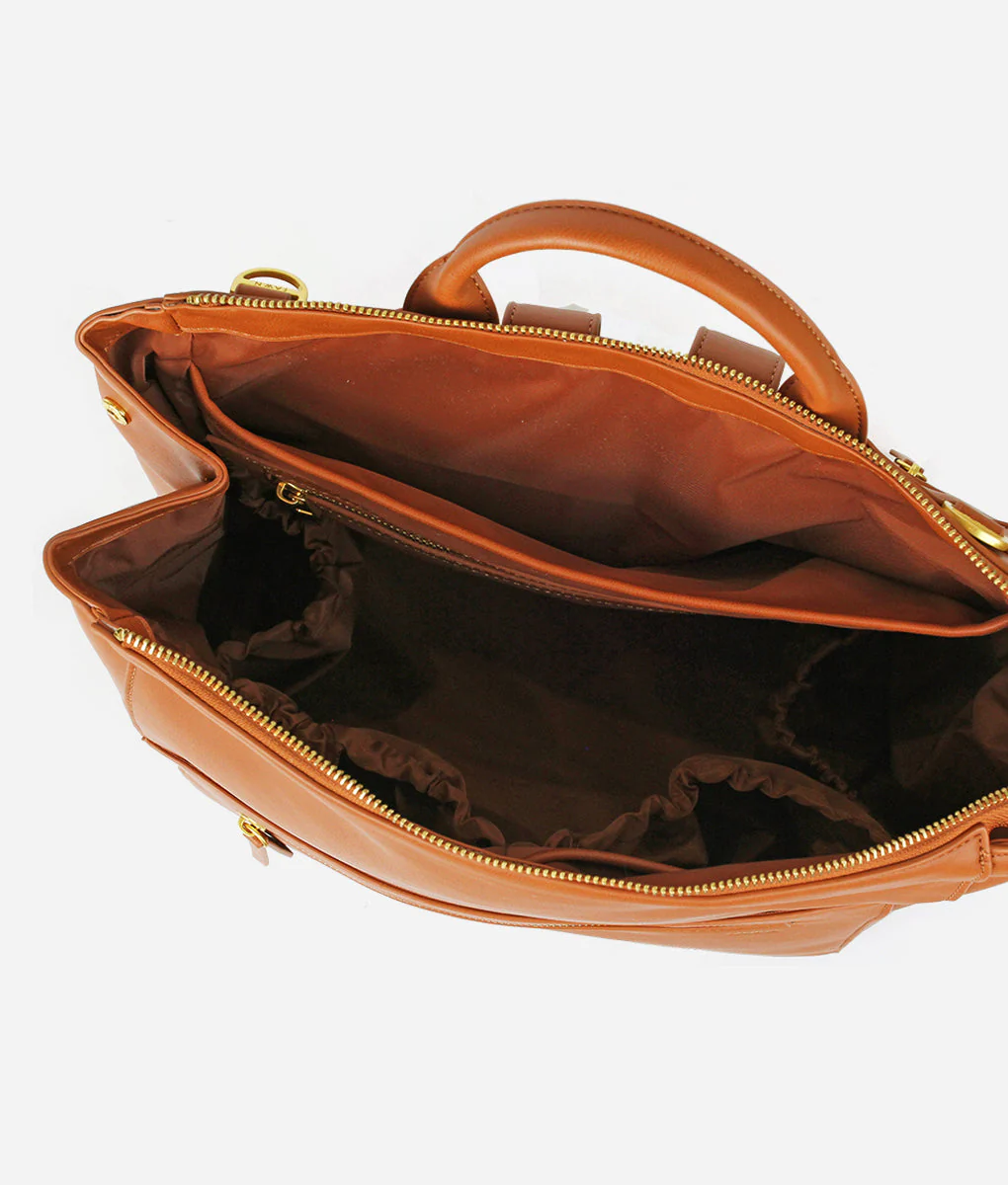 The Square Diaper Bag - Brown - Image 8