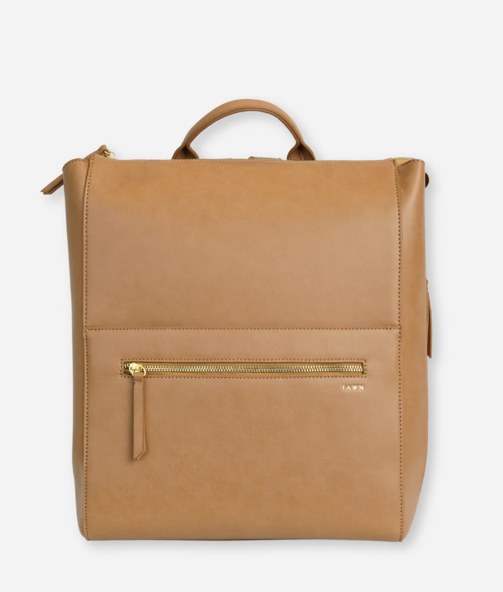 The Square Diaper Bag  -  Tan - Image 3