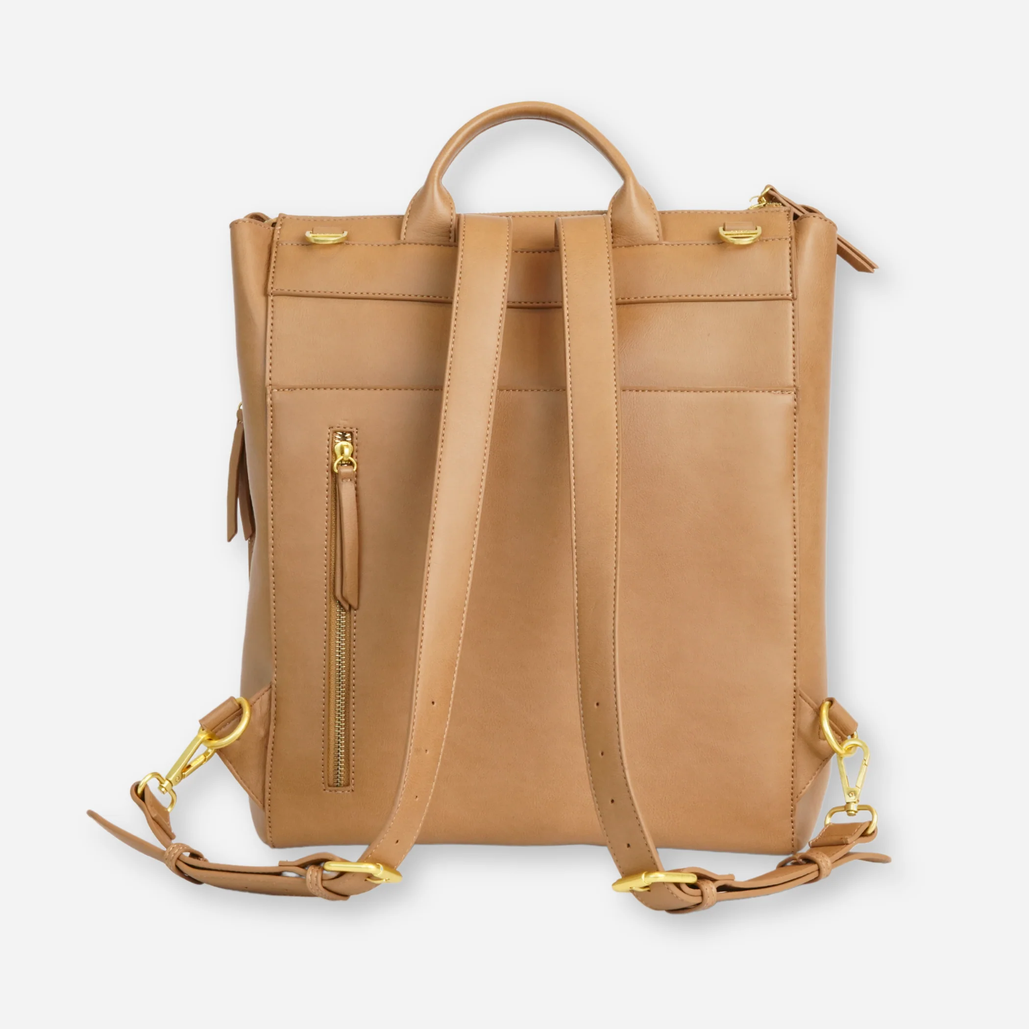 The Square Diaper Bag  -  Tan - Image 4