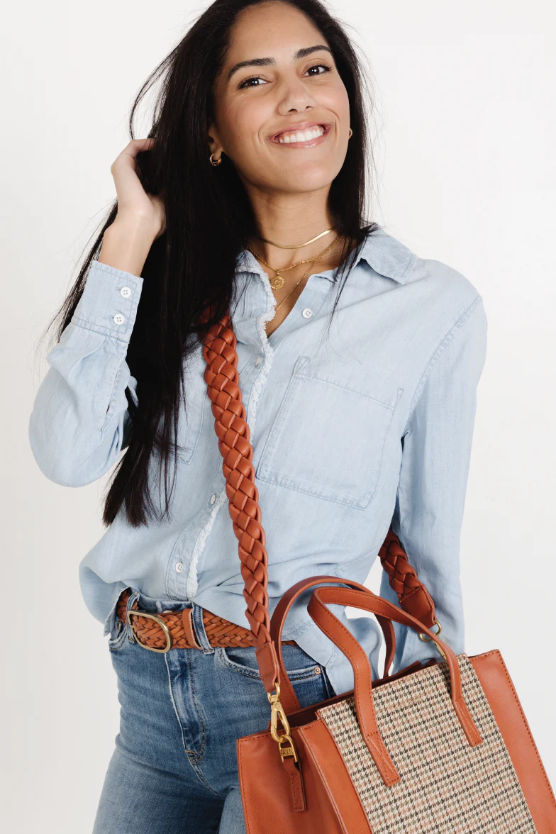 The Strap - Saddle/Braided - Image 2