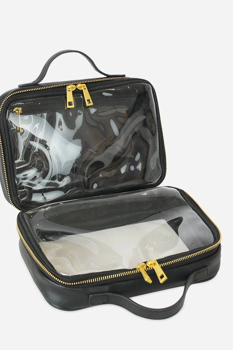 The Toiletry Case Large - Black - Image 3