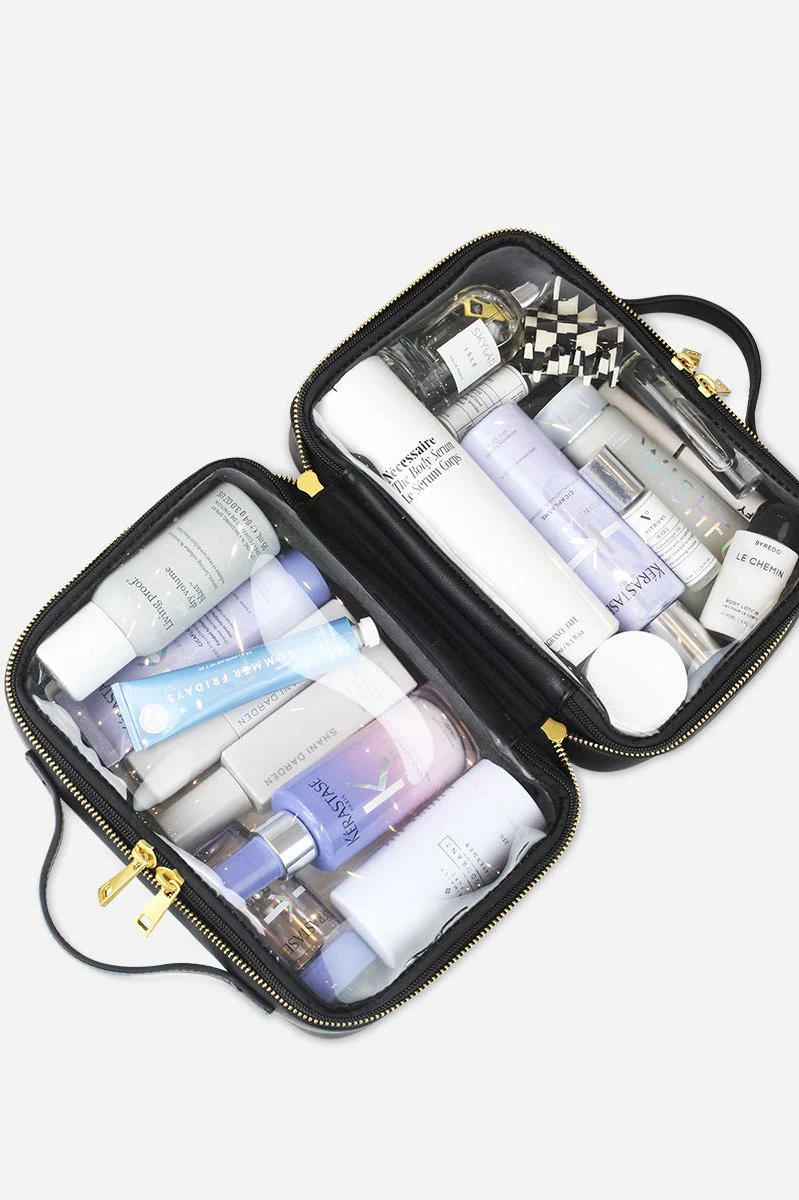 The Toiletry Case Large - Black - Image 4