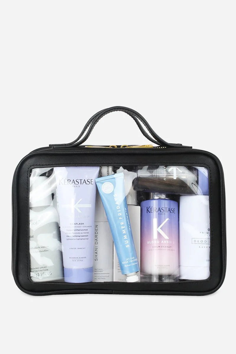The Toiletry Case Large - Black - Image 5