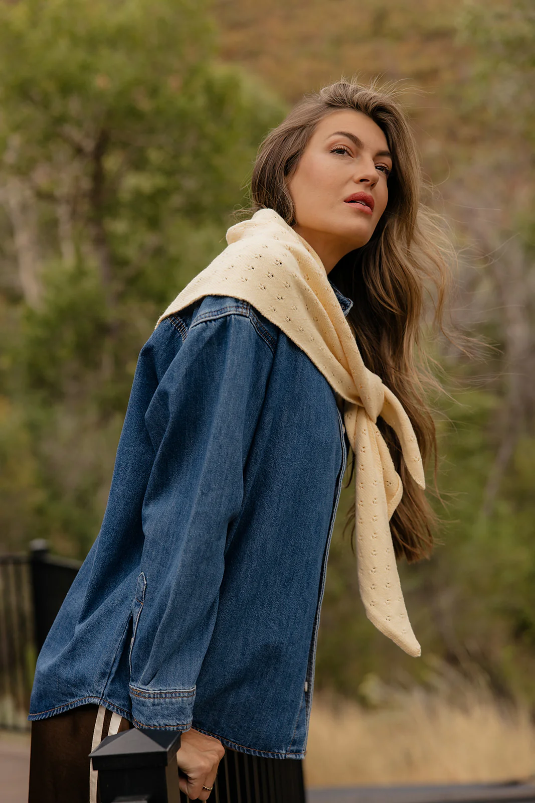 The Valley Denim Top - Image 11