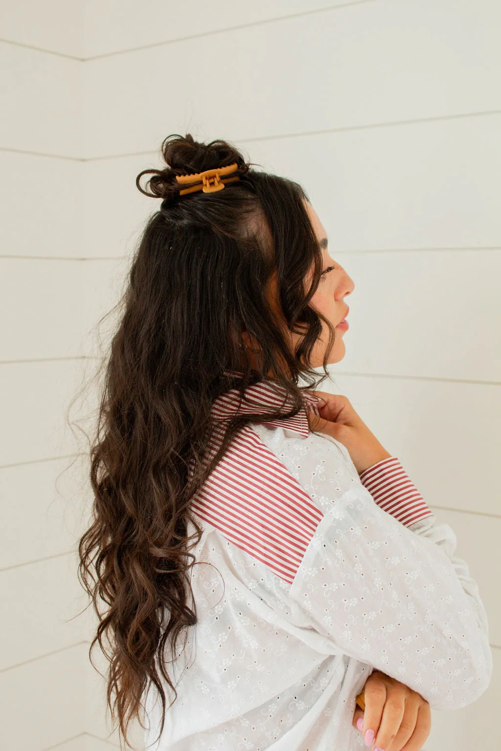 Thin Hair French Twist Claw Clip - Image 7