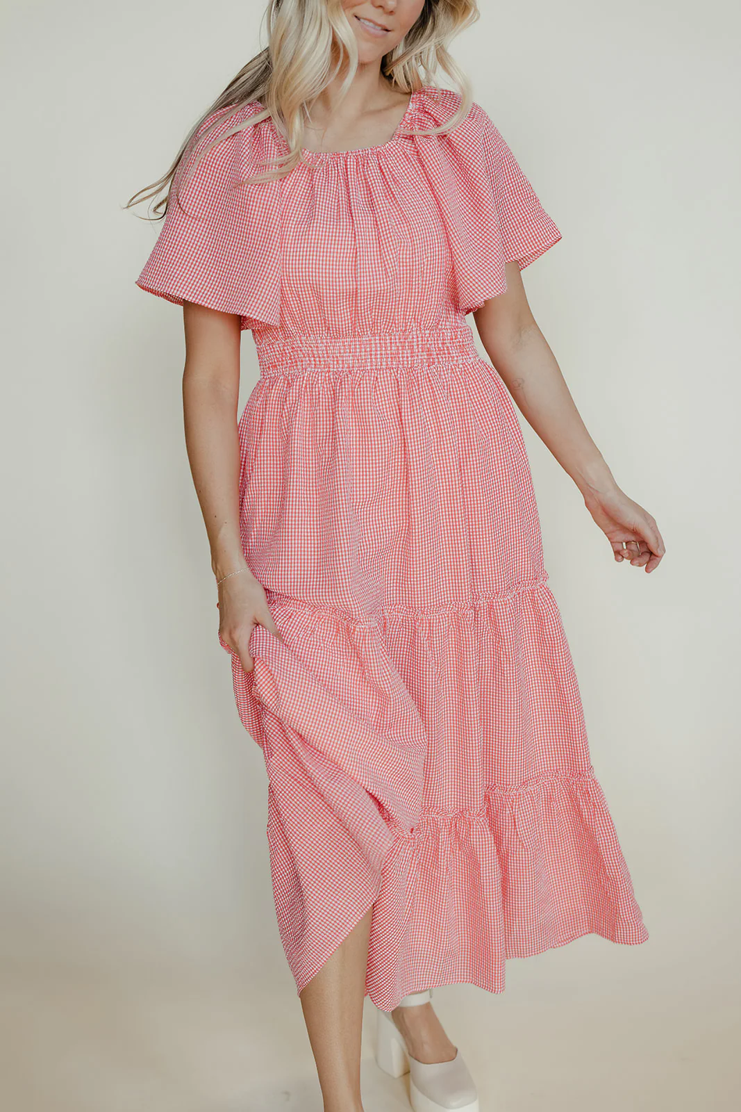Timeless Flutter Sleeve MOM Dress - Image 14
