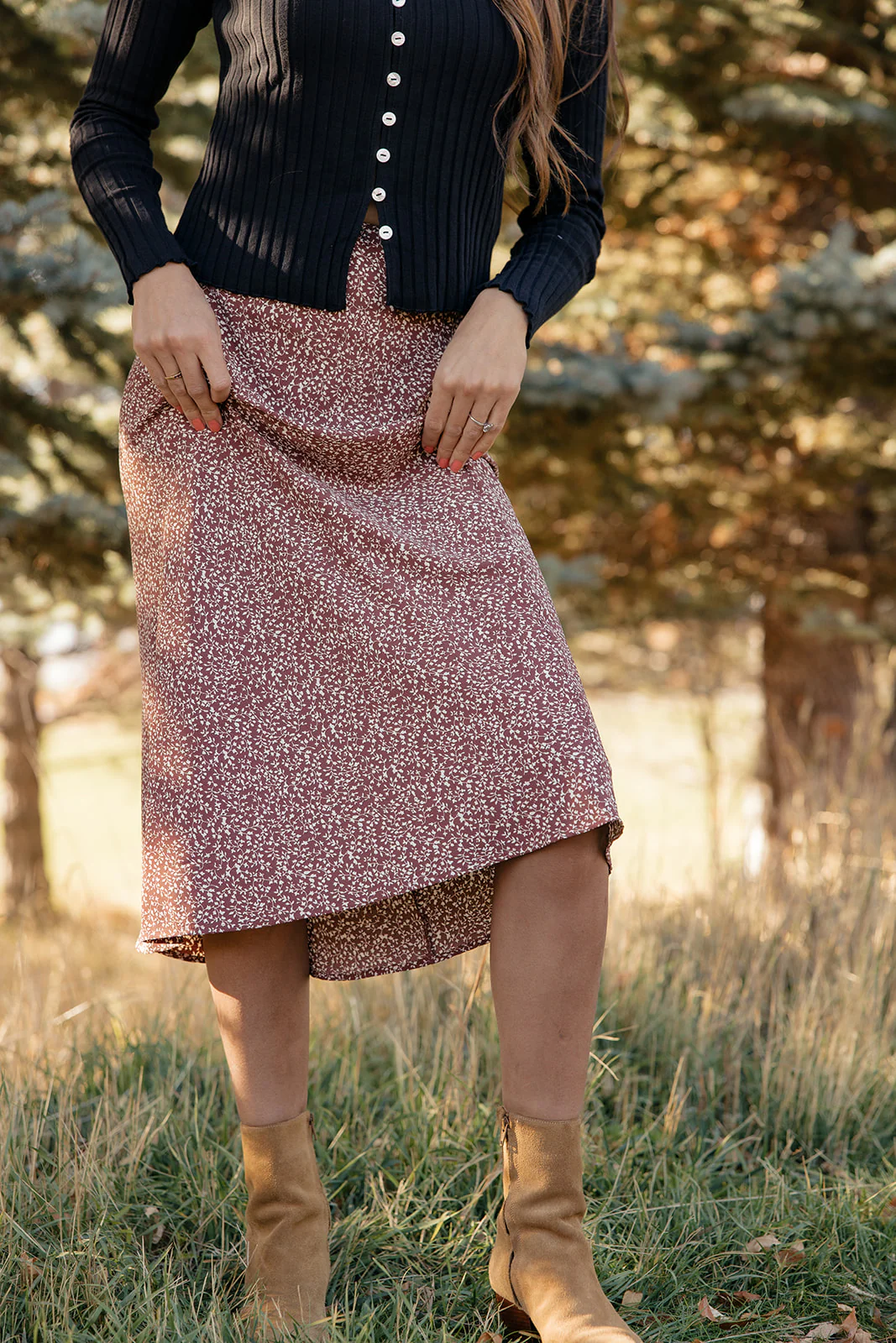 Tiny Perfect Things Midi Skirt - Image 49