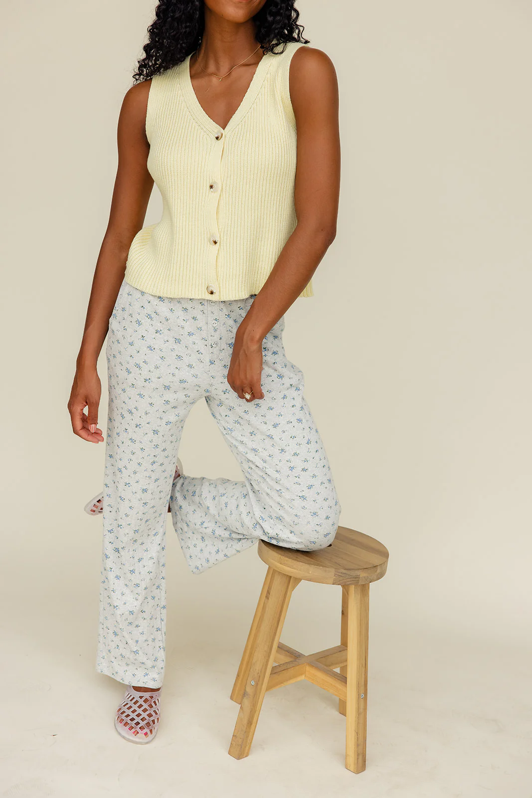 Two Of A Kind Pointelle Pants - Image 7