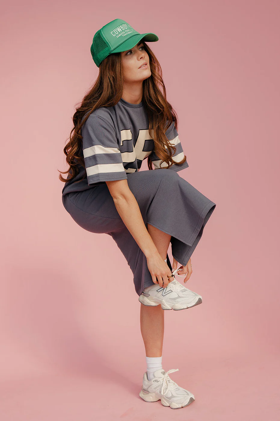 Varsity Weekend T-Shirt Dress - Image 12