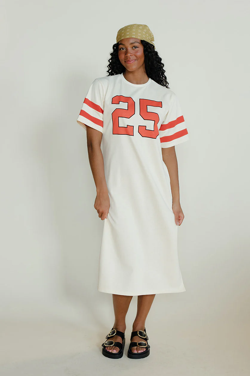 Varsity Weekend T-Shirt Dress - Image 6
