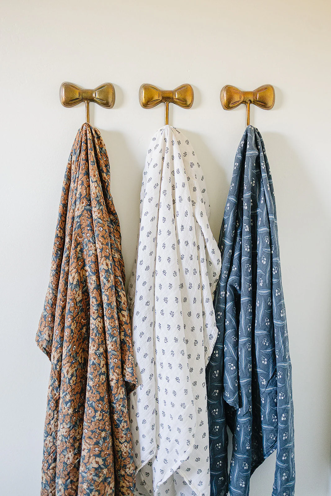 Venetian Floral Muslin Swaddle Blanket - Image 5