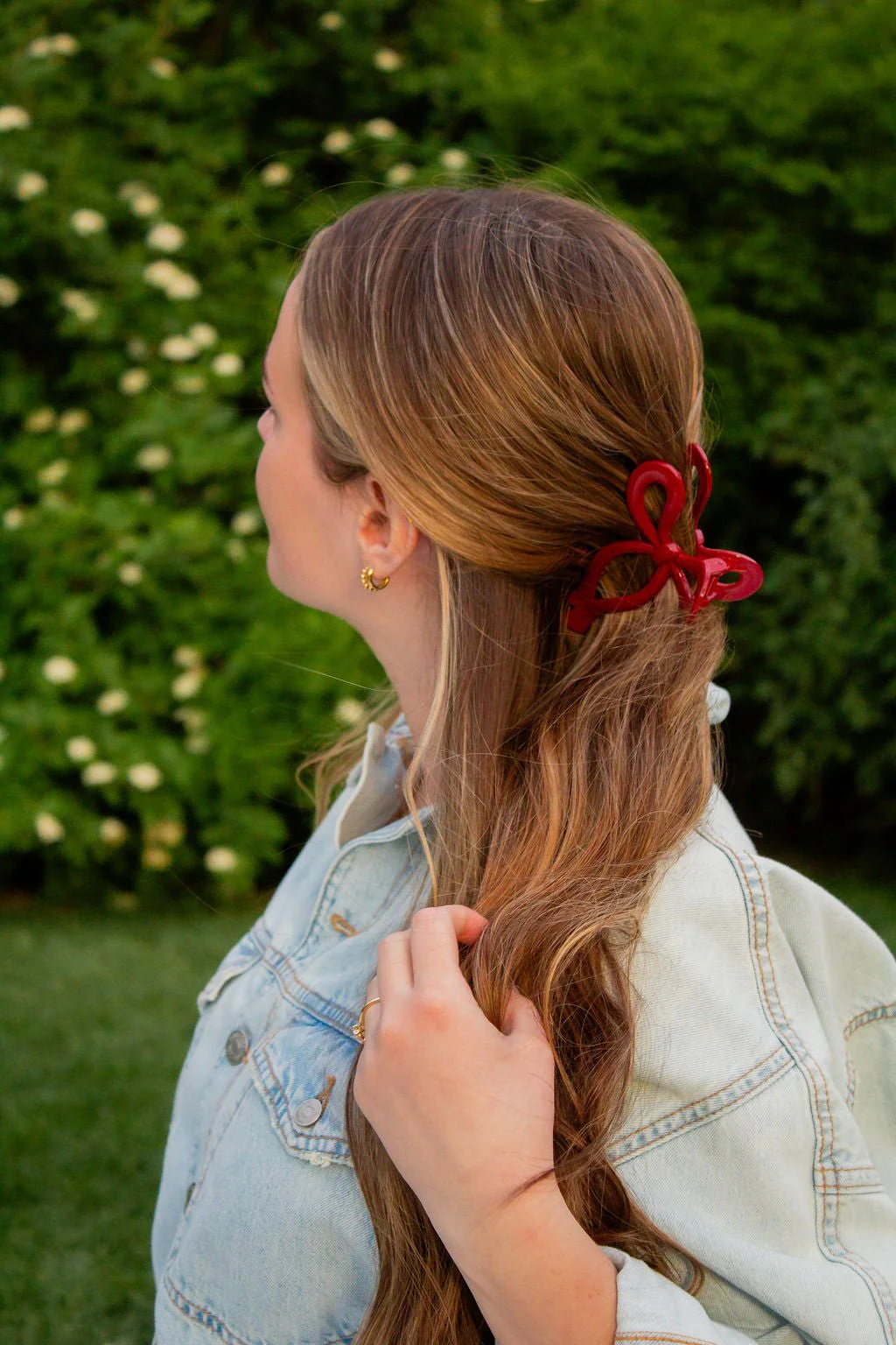 Vintage Bow Claw Clip - Image 14