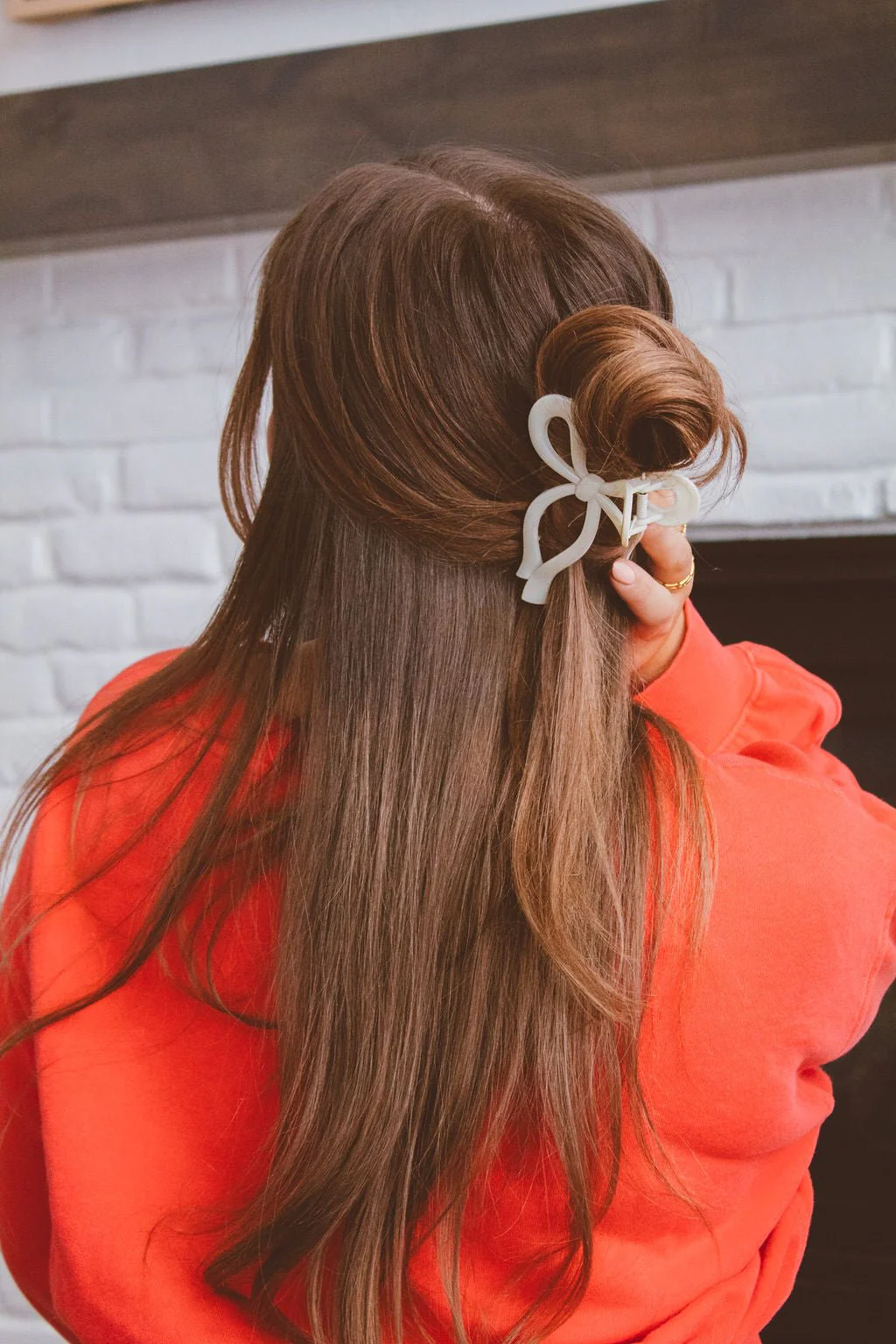 Vintage Bow Claw Clip - Image 4