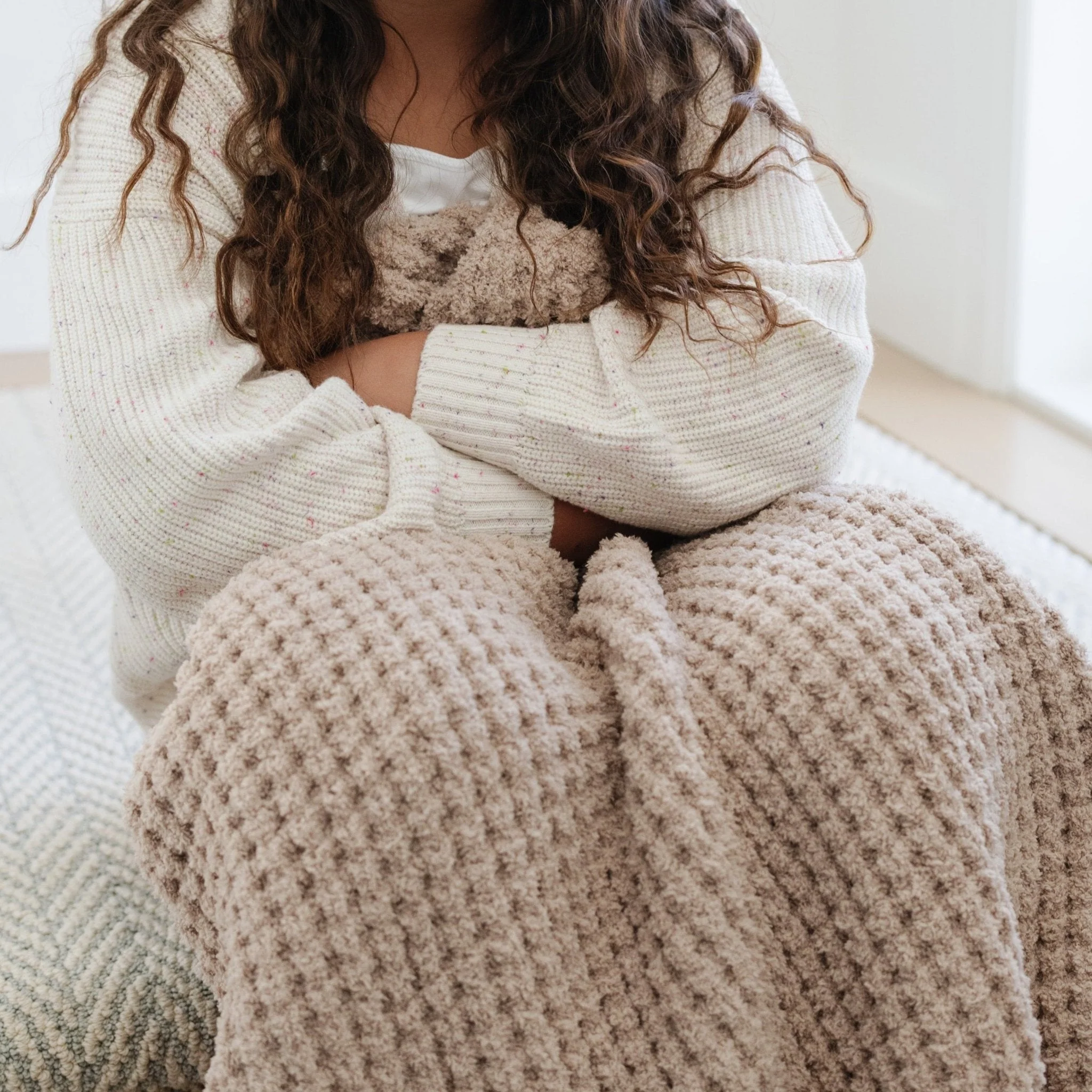 WAFFLE KNIT TODDLER BLANKETS - Image 11