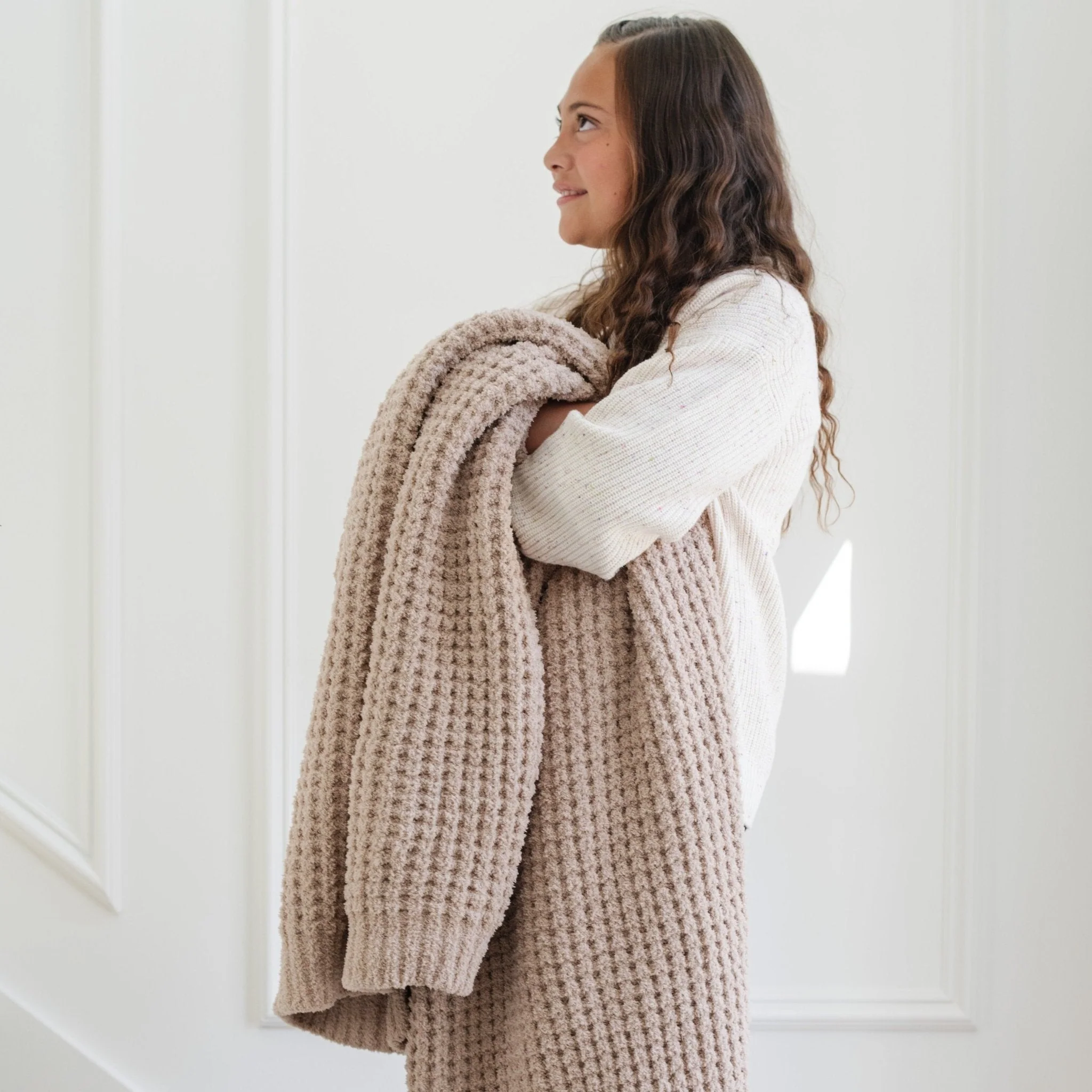 WAFFLE KNIT TODDLER BLANKETS - Image 13