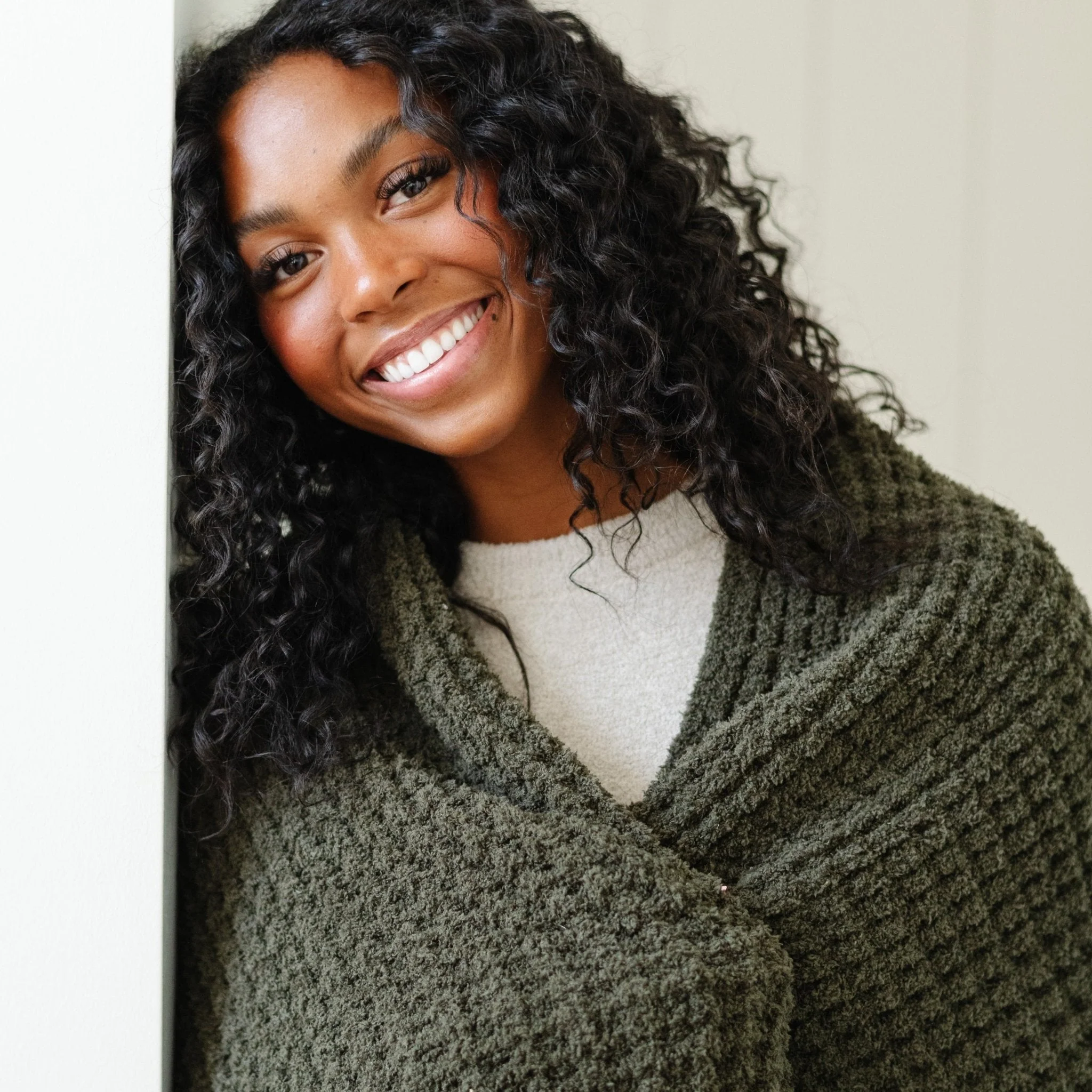 WAFFLE KNIT XL THROW BLANKETS - Image 17