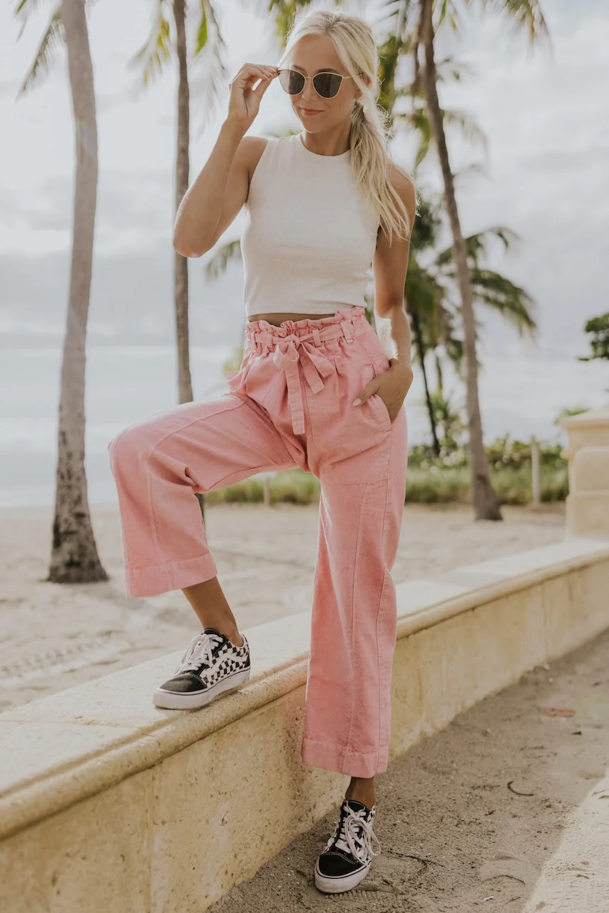 Willow Textured Cropped Tank - Image 14