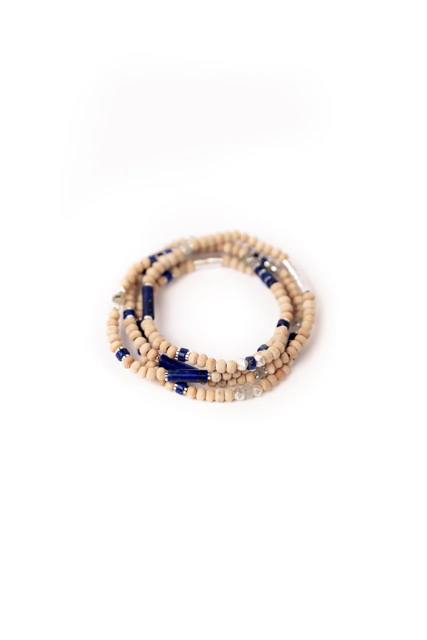 Wood, Stone & Metal Convertible Bracelet - Image 9